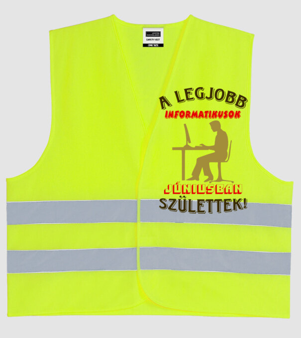  minta neonsárga pólón