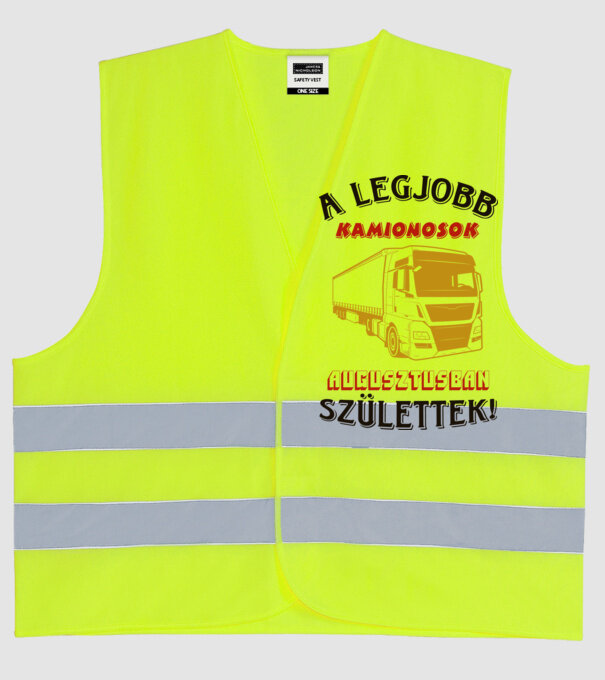  minta neonsárga pólón