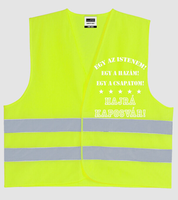  minta neonsárga pólón