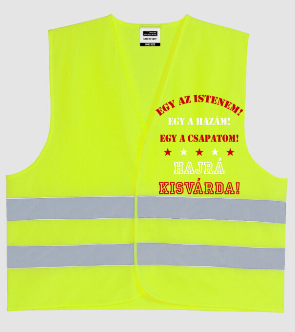  minta neonsárga pólón