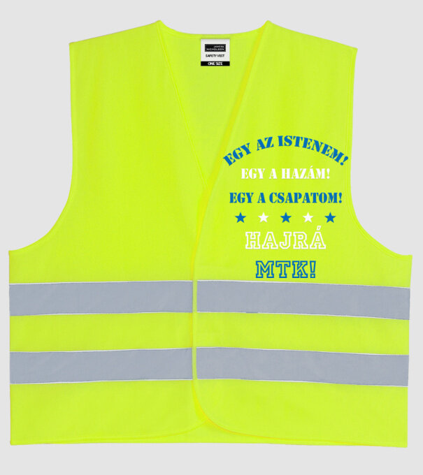  minta neonsárga pólón