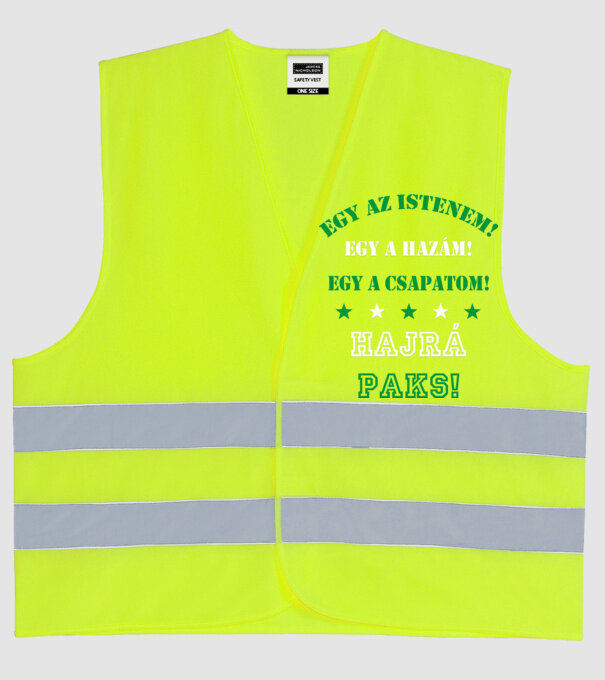  minta neonsárga pólón