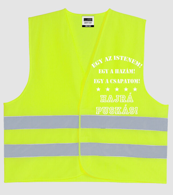  minta neonsárga pólón