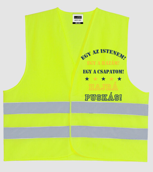  minta neonsárga pólón