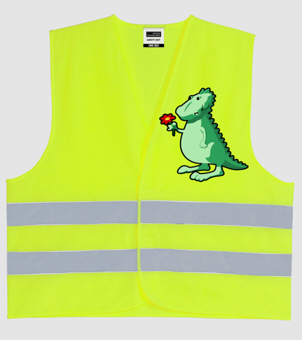  minta neonsárga pólón