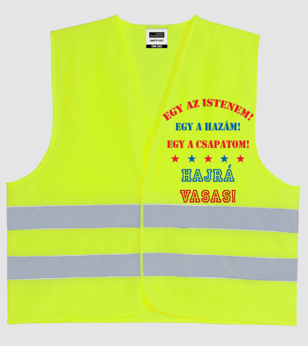 minta neonsárga pólón