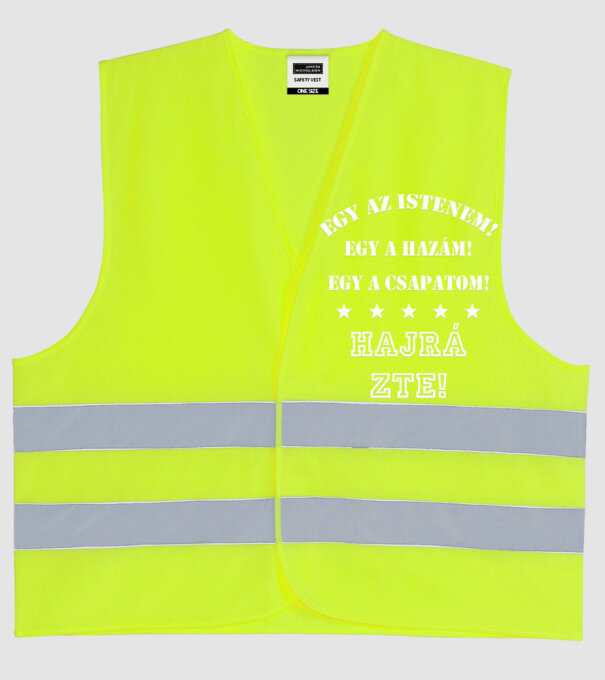  minta neonsárga pólón