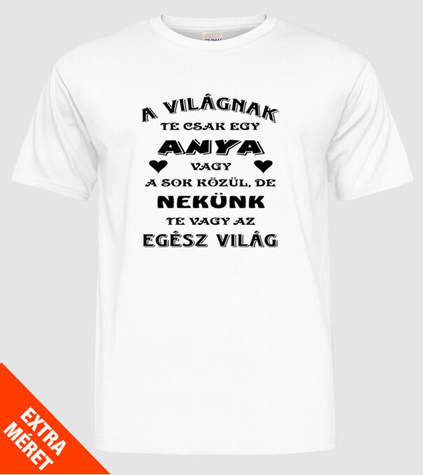  minta fehér pólón