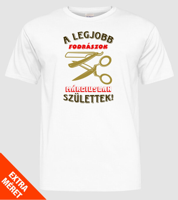  minta fehér pólón