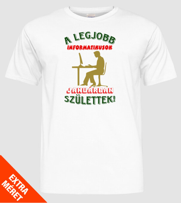  minta fehér pólón