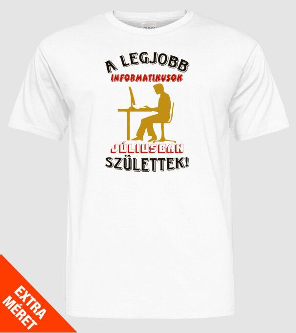  minta fehér pólón