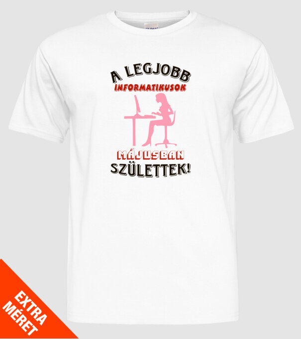  minta fehér pólón