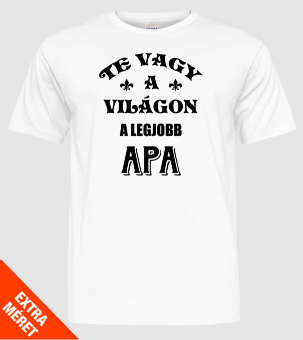  minta fehér pólón