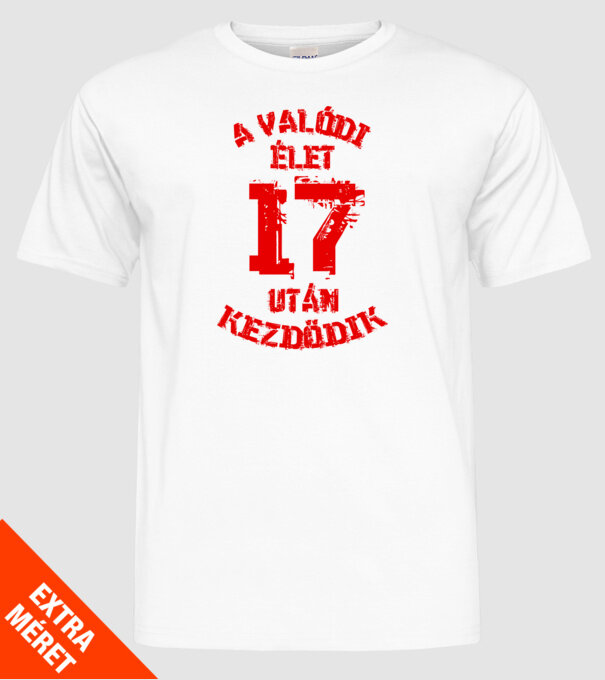  minta fehér pólón