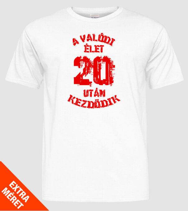  minta fehér pólón