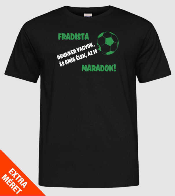  minta fekete pólón