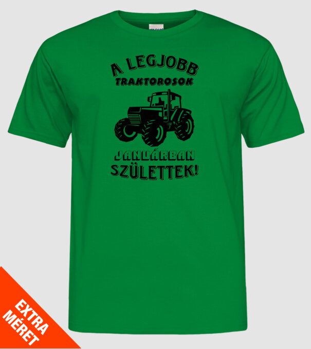  minta zöld pólón