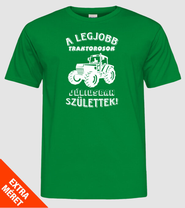  minta zöld pólón