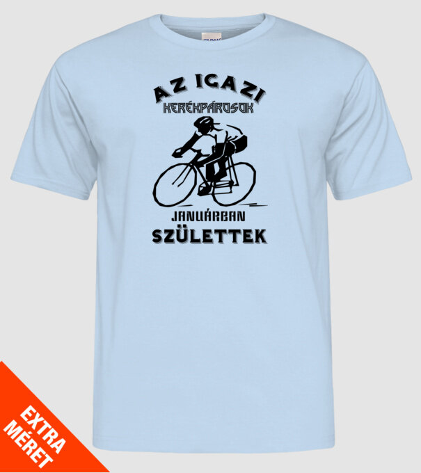  minta világoskék pólón