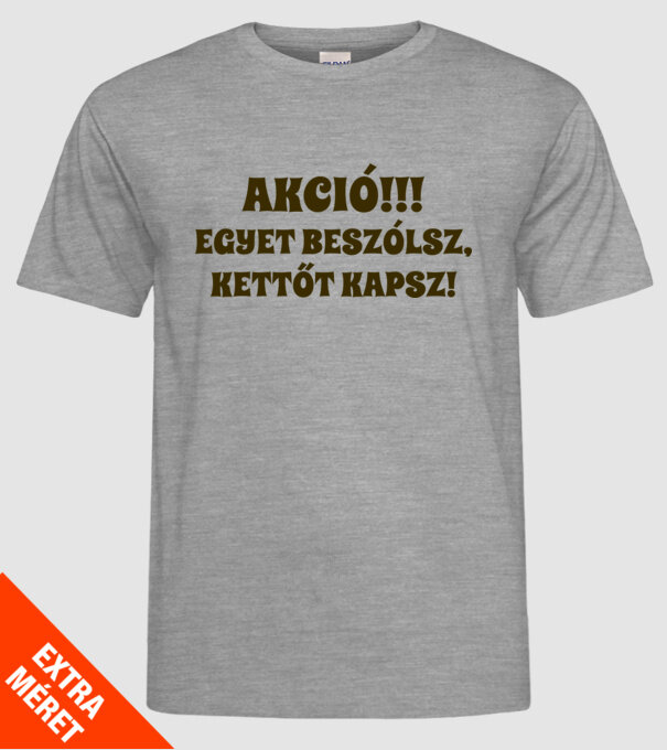  minta szürke pólón