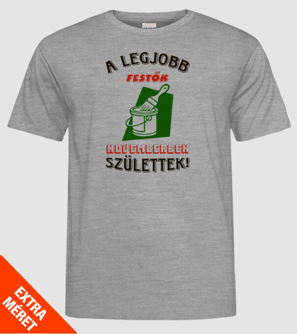  minta szürke pólón