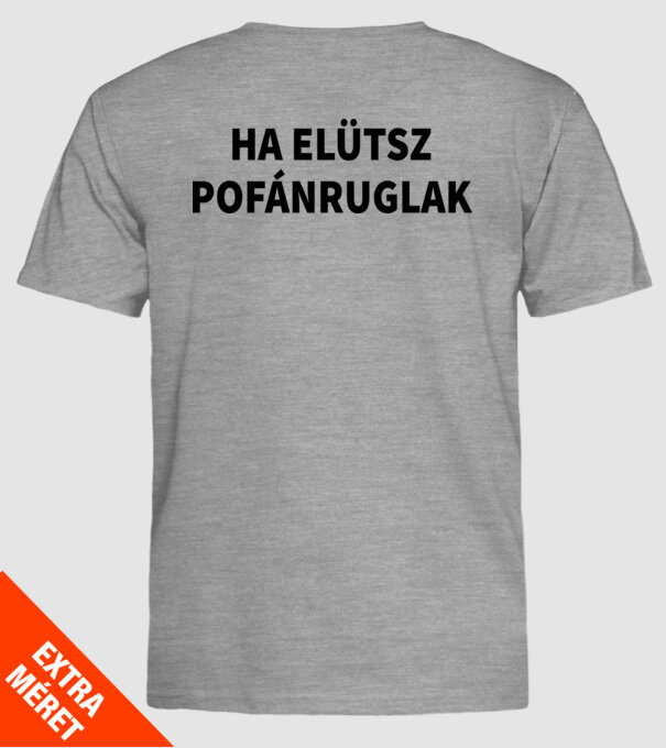  minta szürke pólón
