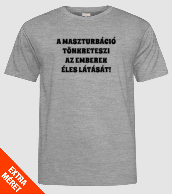  minta szürke pólón