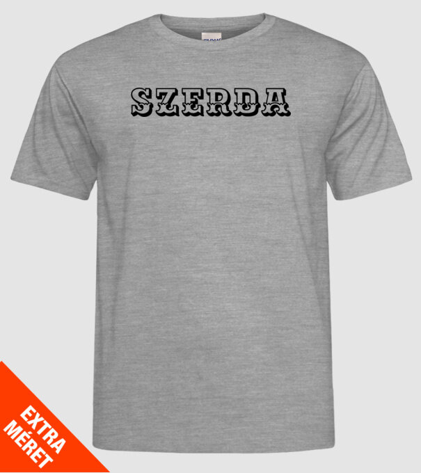  minta szürke pólón