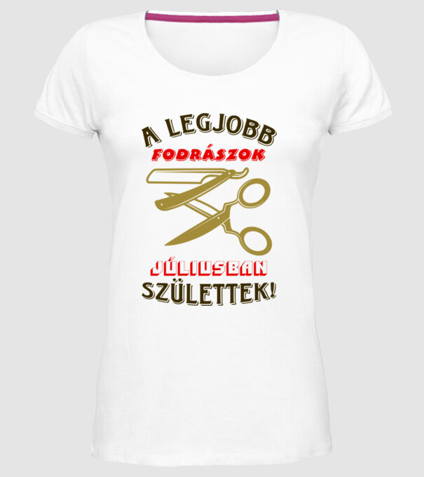  minta fehér pólón