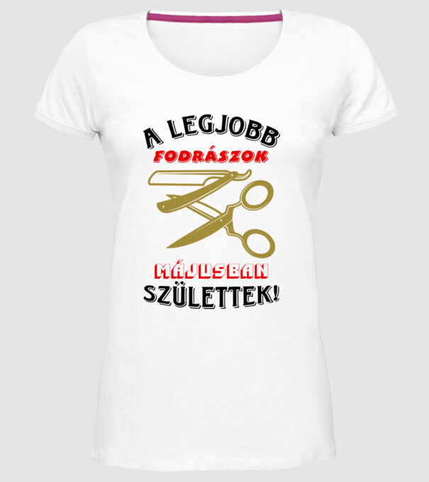  minta fehér pólón