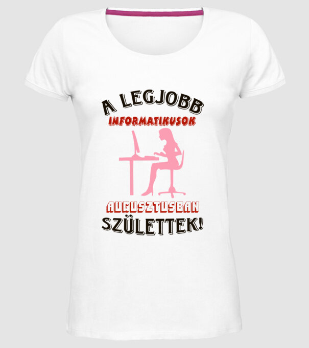  minta fehér pólón
