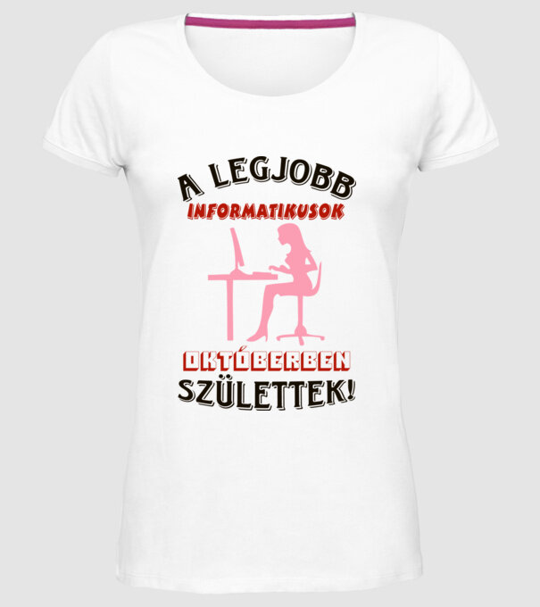  minta fehér pólón