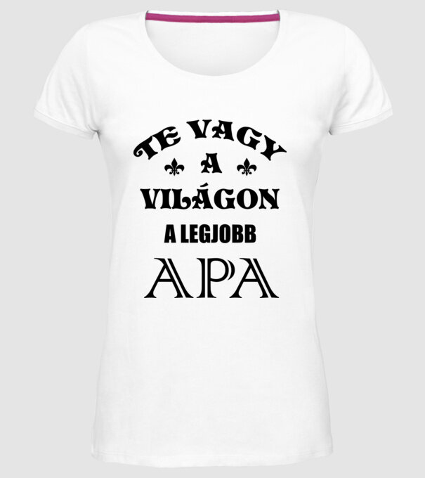  minta fehér pólón