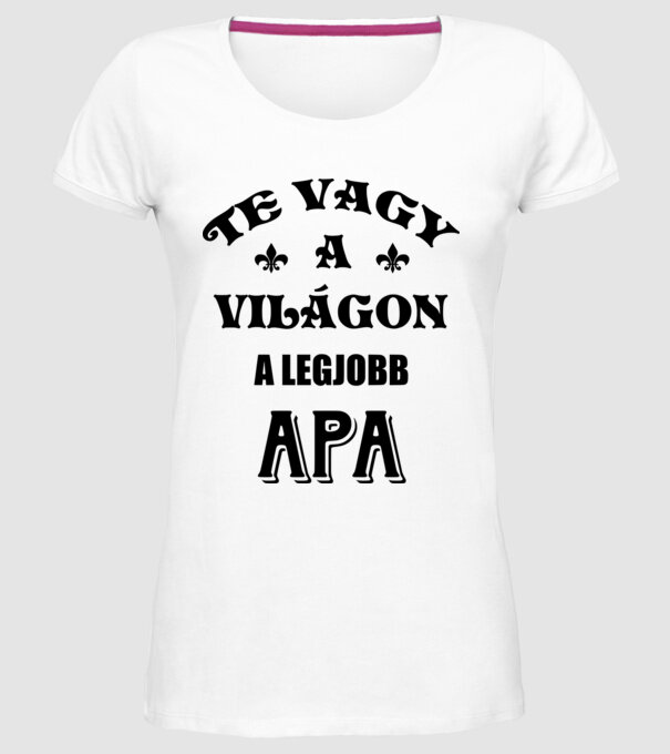  minta fehér pólón