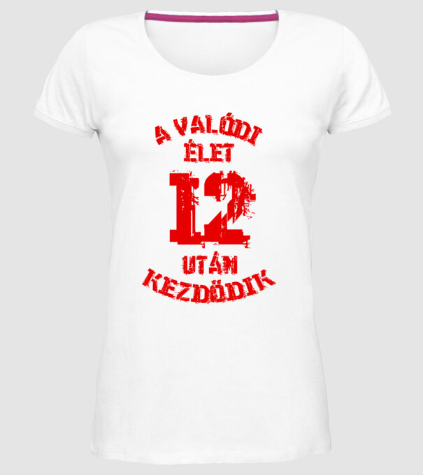  minta fehér pólón