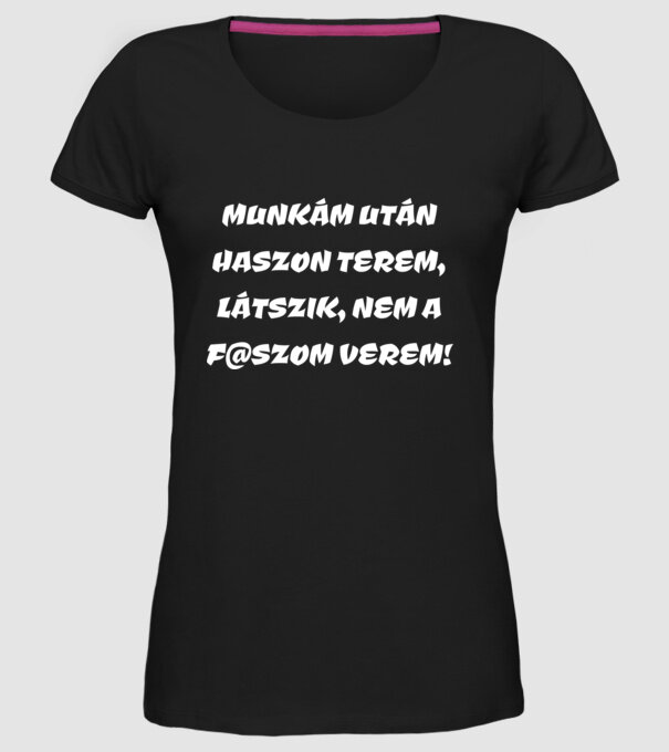  minta fekete pólón