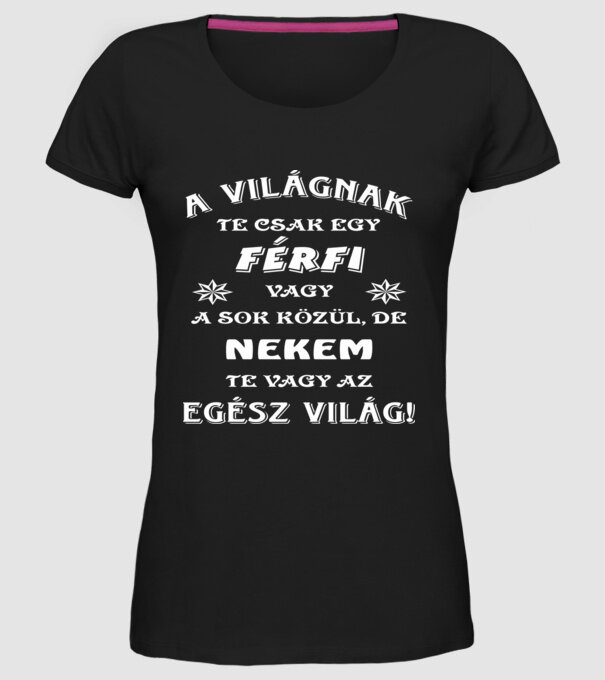  minta fekete pólón