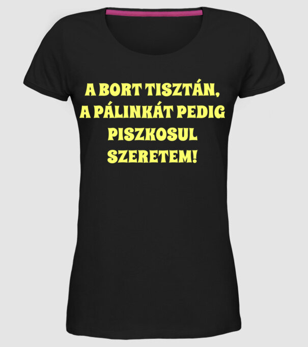  minta fekete pólón