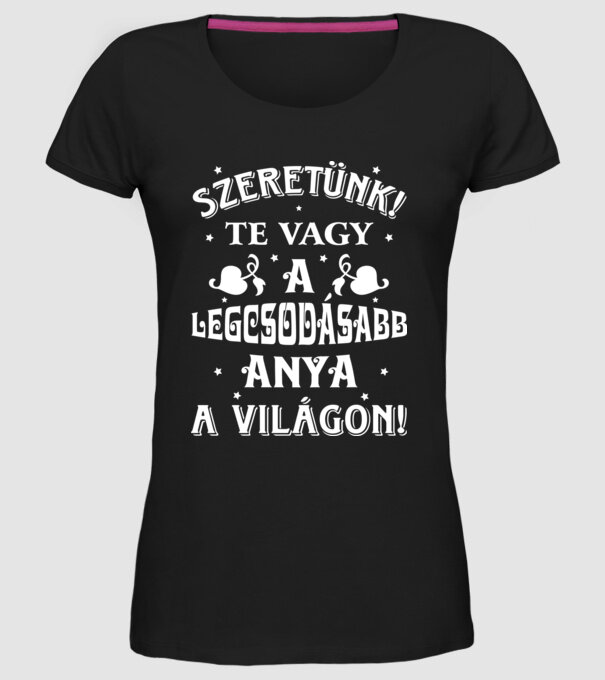  minta fekete pólón