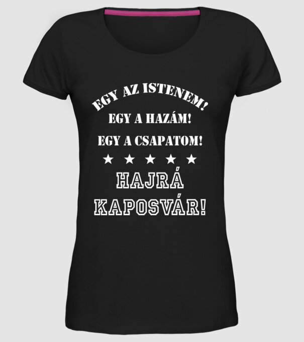  minta fekete pólón