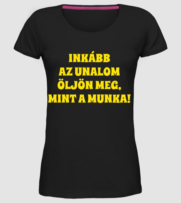  minta fekete pólón
