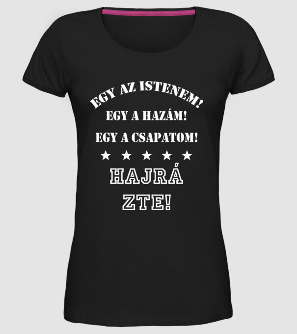  minta fekete pólón