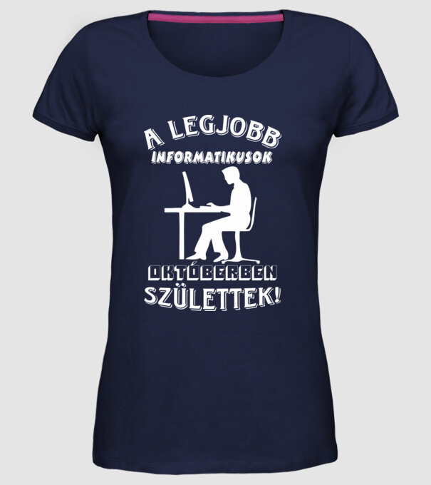  minta sötétkék pólón