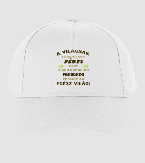  minta fehér pólón