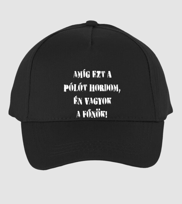  minta fekete pólón