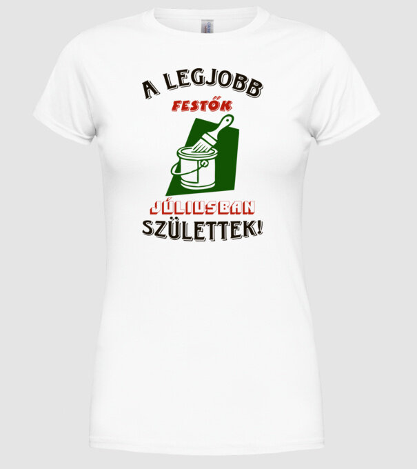  minta fehér pólón