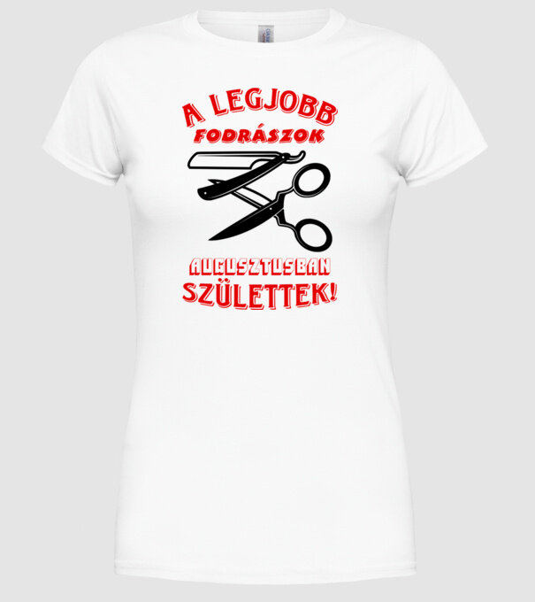  minta fehér pólón