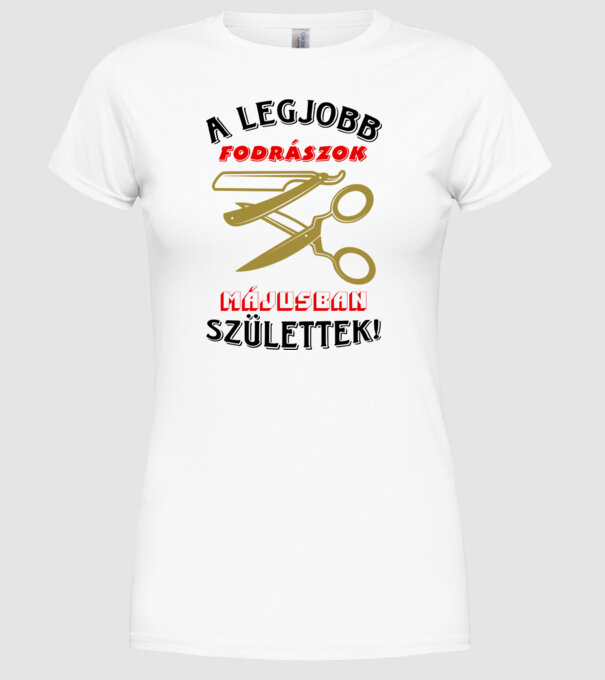  minta fehér pólón