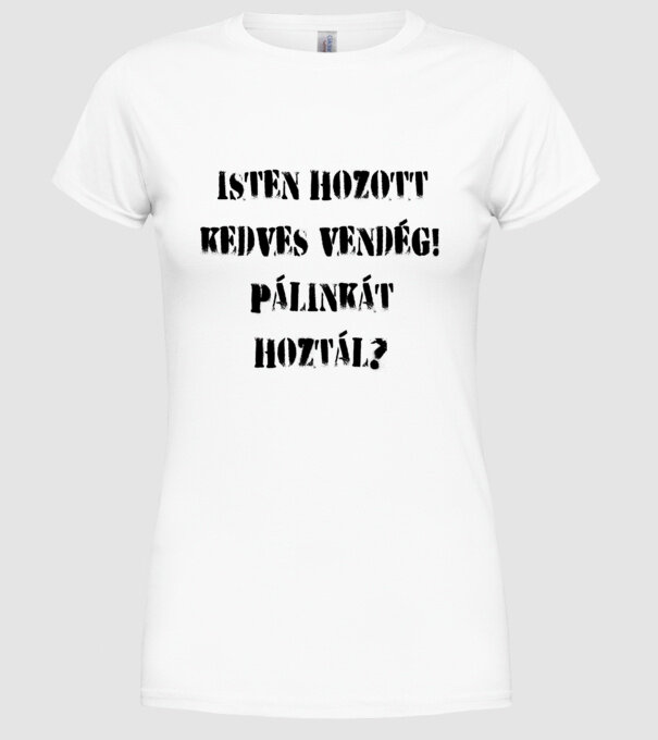  minta fehér pólón