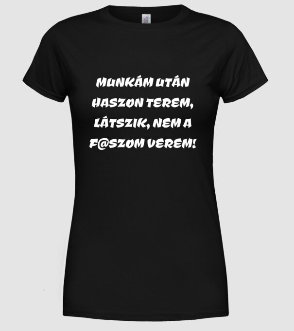  minta fekete pólón